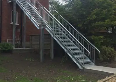 steel staircases & fire escapes Dorset